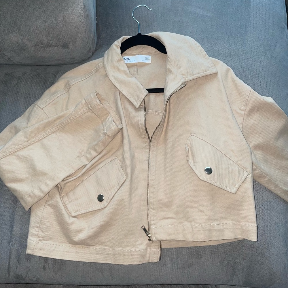 zara denim jacket